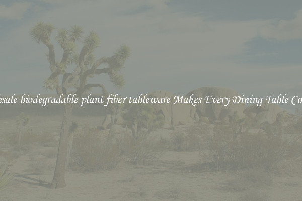 Wholesale biodegradable plant fiber tableware Makes Every Dining Table Complete