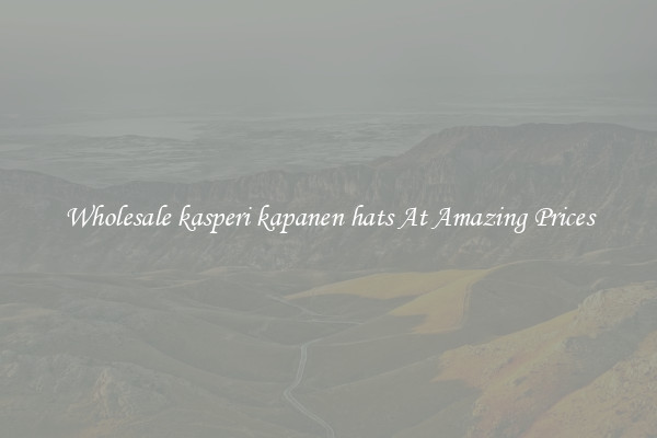 Wholesale kasperi kapanen hats At Amazing Prices