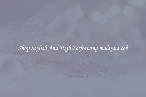 Shop Stylish And High Performing malaysia cob