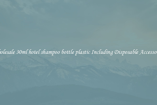 Wholesale 30ml hotel shampoo bottle plastic Including Disposable Accessories 